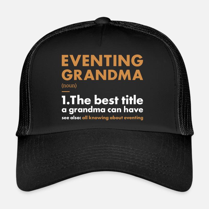 Cavalier Mamie Définition Concours Complet Casquette trucker 