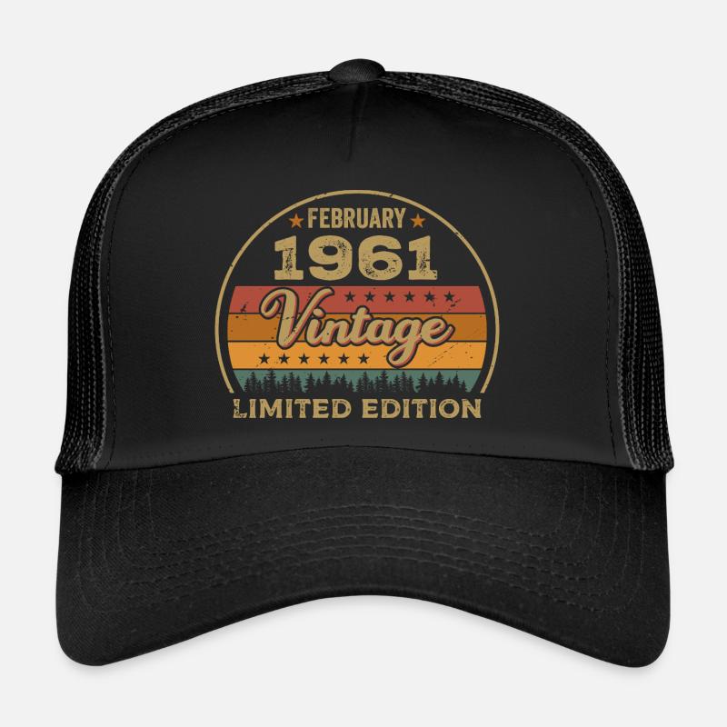 Février 1961, Jubilé 1961, Légendes Février 1961 Casquette trucker 