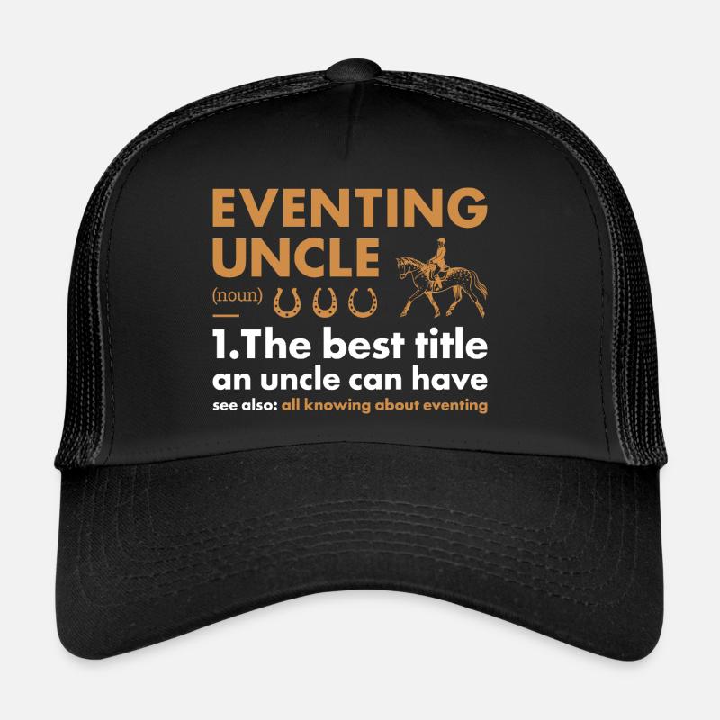 Rider Oncle Définition Concours complet Casquette trucker 