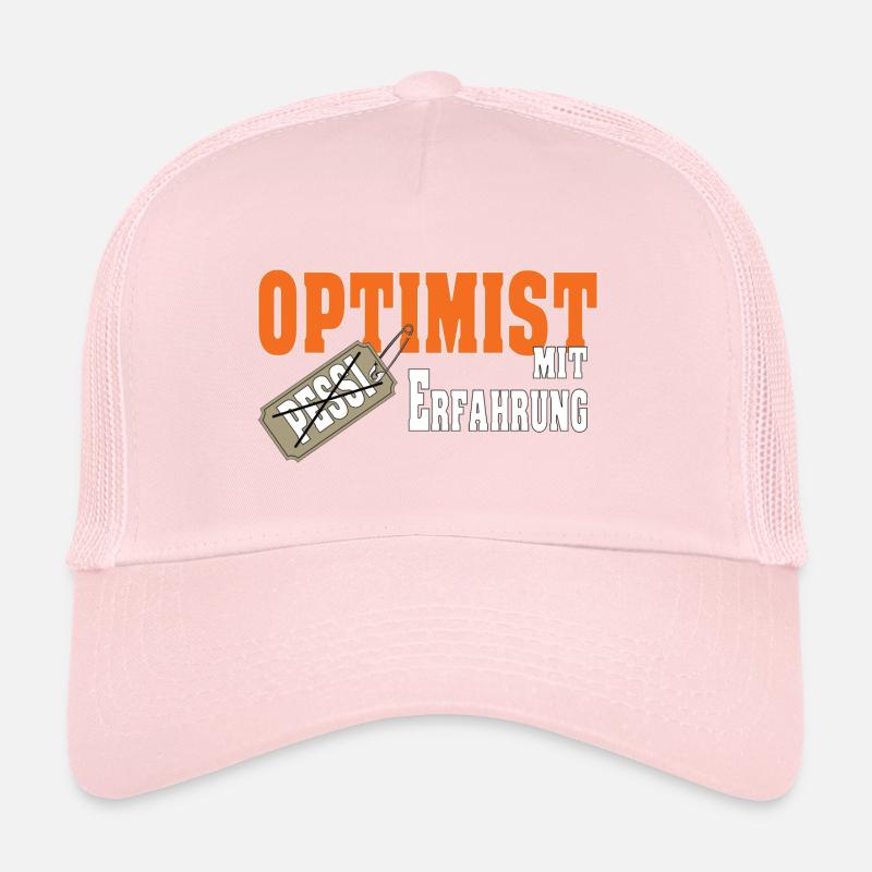 Optimist mit Erfahrung Geschenk Trucker Cap