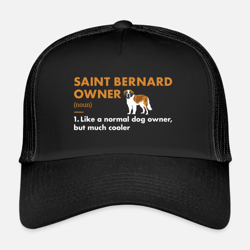 Saint Bernard Owner Definition Trucker Cap