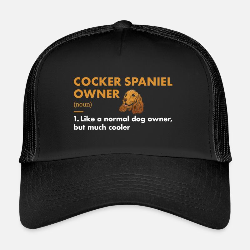 Dog Corgi Owner Definition Trucker Cap