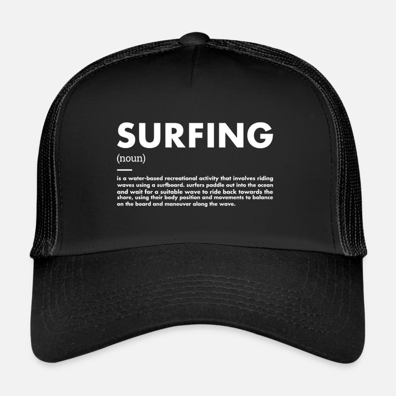 Sport Definition Surfing Trucker Cap