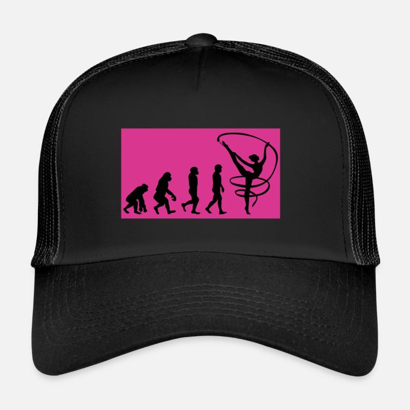 Gymnastique rythmique Ruban Gymnaste Evolution Drôle Casquette trucker 
