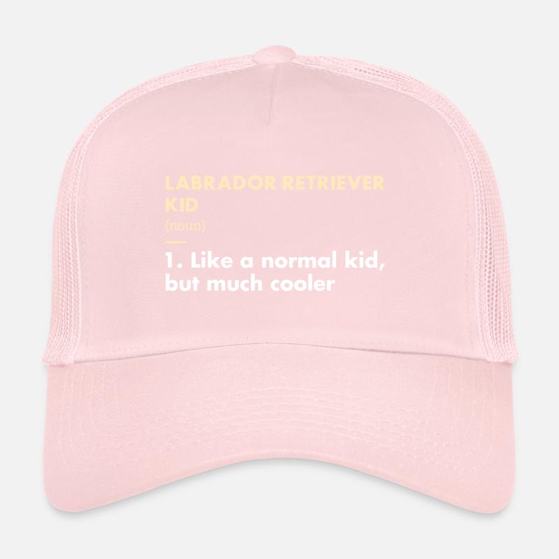 Labrador Retriever Kid définition Casquette trucker 