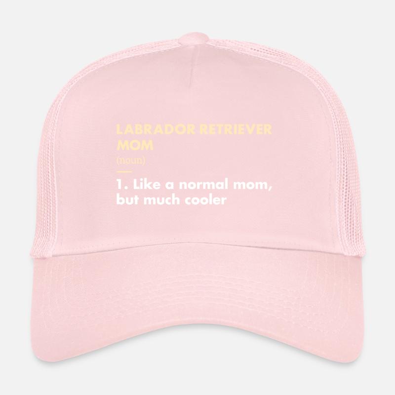 Labrador Retriever Maman définition Casquette trucker 