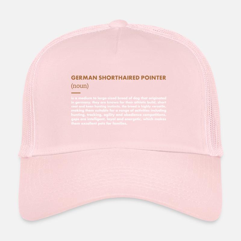 German Shorthaired Pointer Definition Trucker Cap
