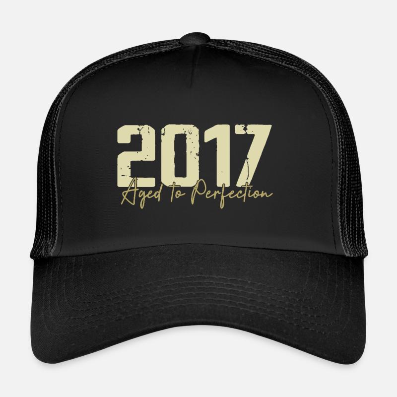 Original 2017 Rétro 2017 Cadeau d’anniversaire 2017 Casquette trucker 