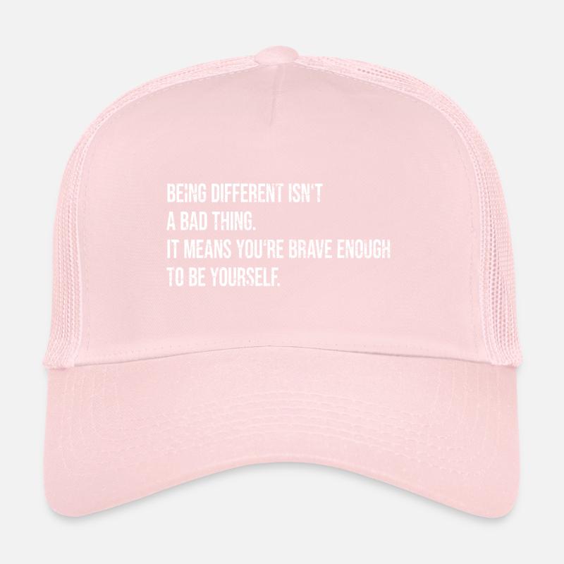 Motivation Anders Son courage sens de soi Casquette trucker 
