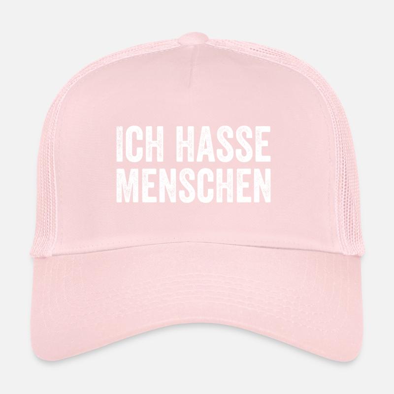 I hate people Trucker Cap