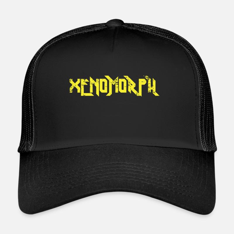 Xenomorph - Trucker Cap - Schwarz/Schwarz