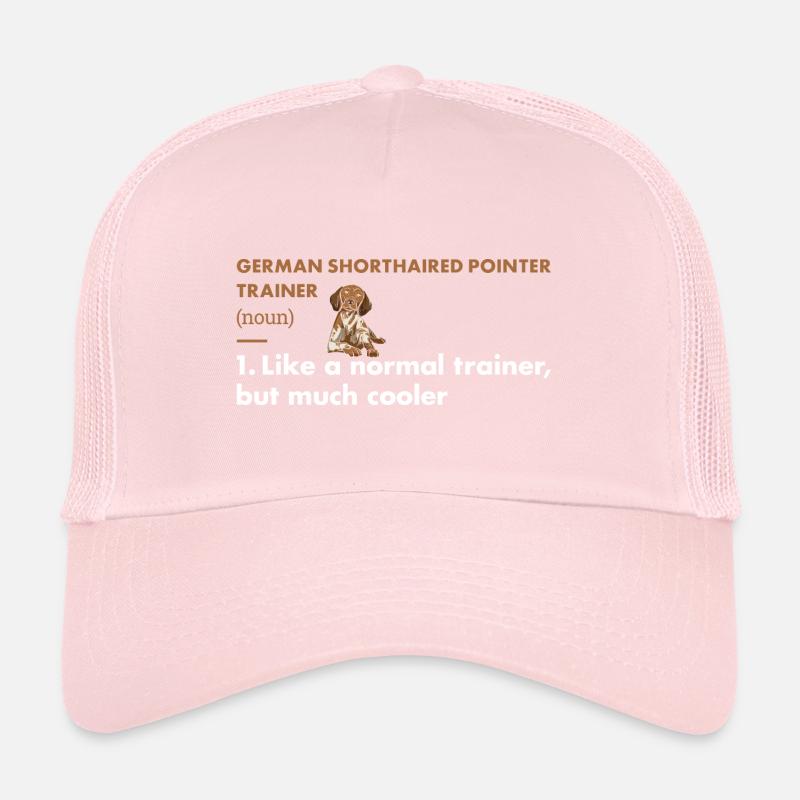 German Shorthaired Pointer Trainer Definiton Trucker Cap