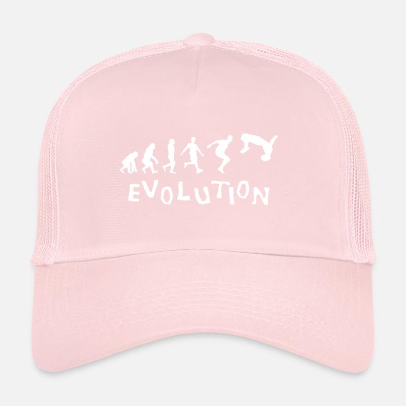Salto Parkour Freerunning Gift Hobby Evolution Trucker Cap