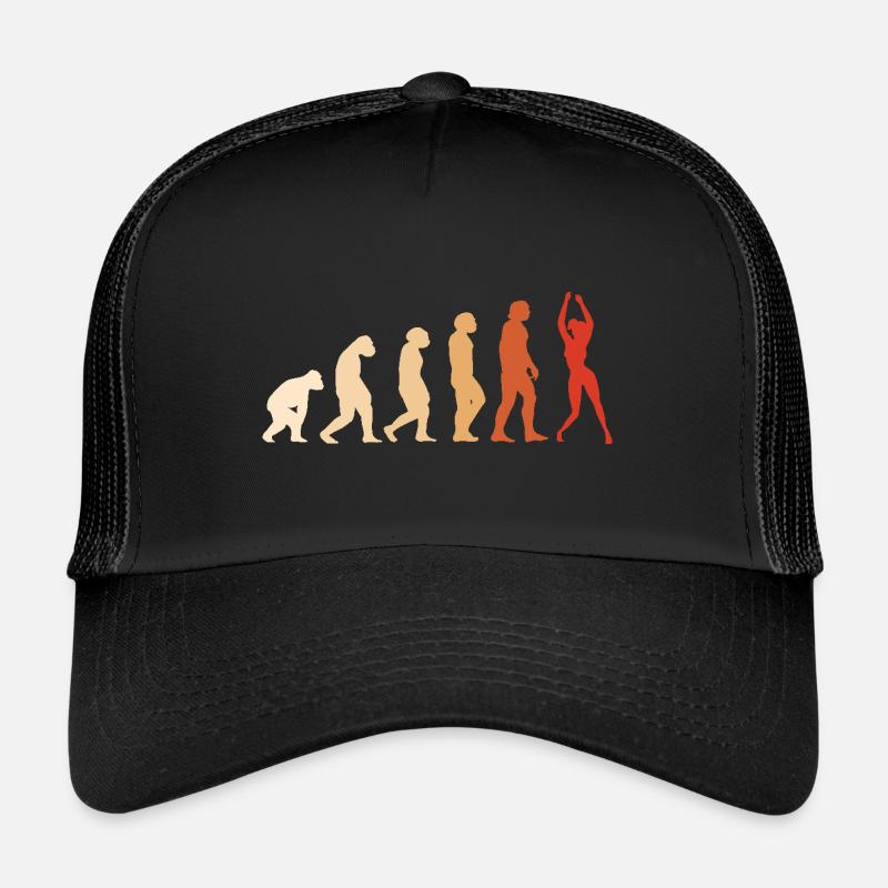 Gymnast Evolution Rhythmic Gymnastics - Trucker Cap - Schwarz/Schwarz