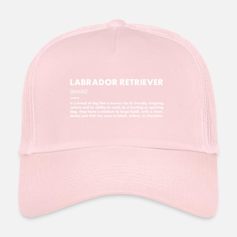 Labrador Retriever Definition Trucker Cap
