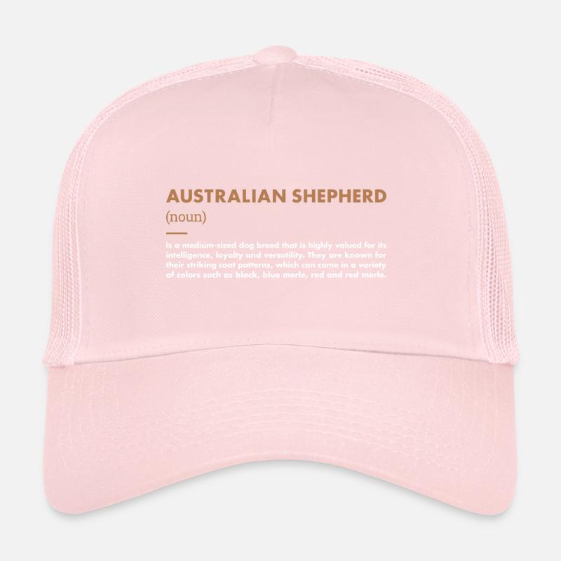 Dog Aussie Definition Trucker Cap