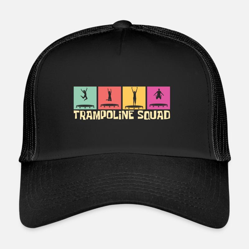 Trampoline Squad - Idée cadeau trampoline Casquette trucker 