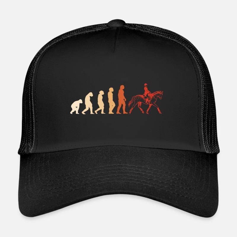 Vaulter Evolution Vaulting - Trucker Cap - Schwarz/Schwarz