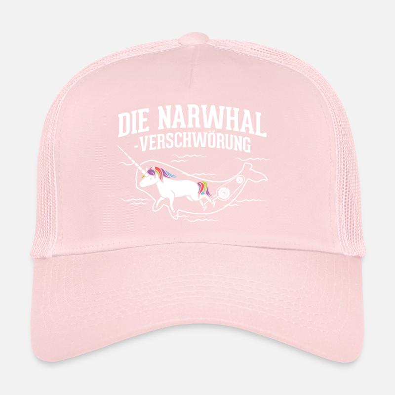 Narwhal Conspiracy Trucker Cap