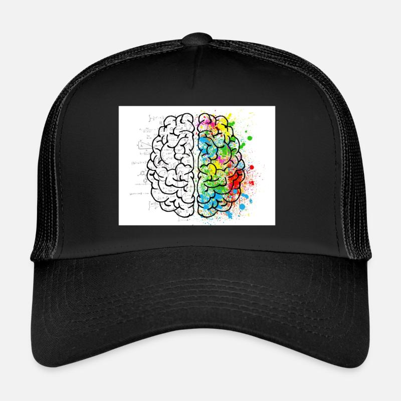 Art du cerveau Casquette trucker 