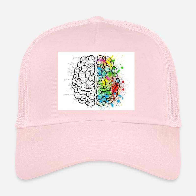 Brain Art Trucker Cap