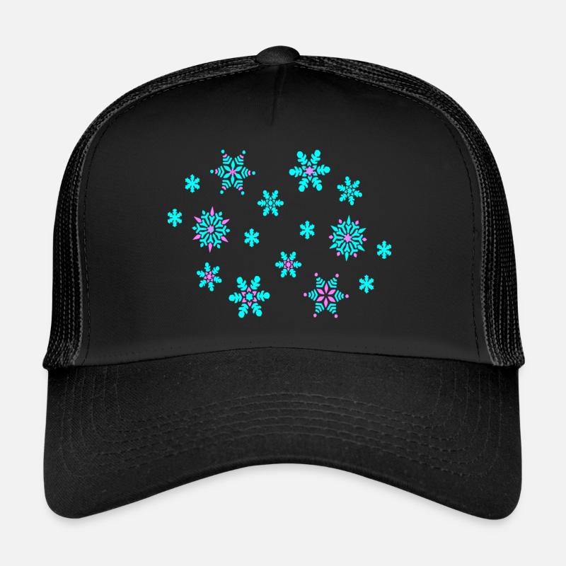snowflakes Trucker Cap