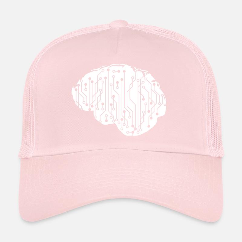 Ordinateur de circuit de données CPU électrique Casquette trucker 