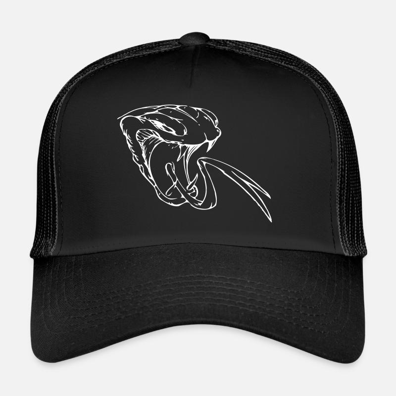 cobra - kobra - giftnatter Casquette trucker 