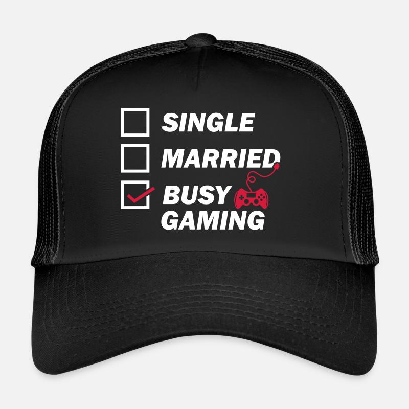 Busy Gaming Trucker Cap