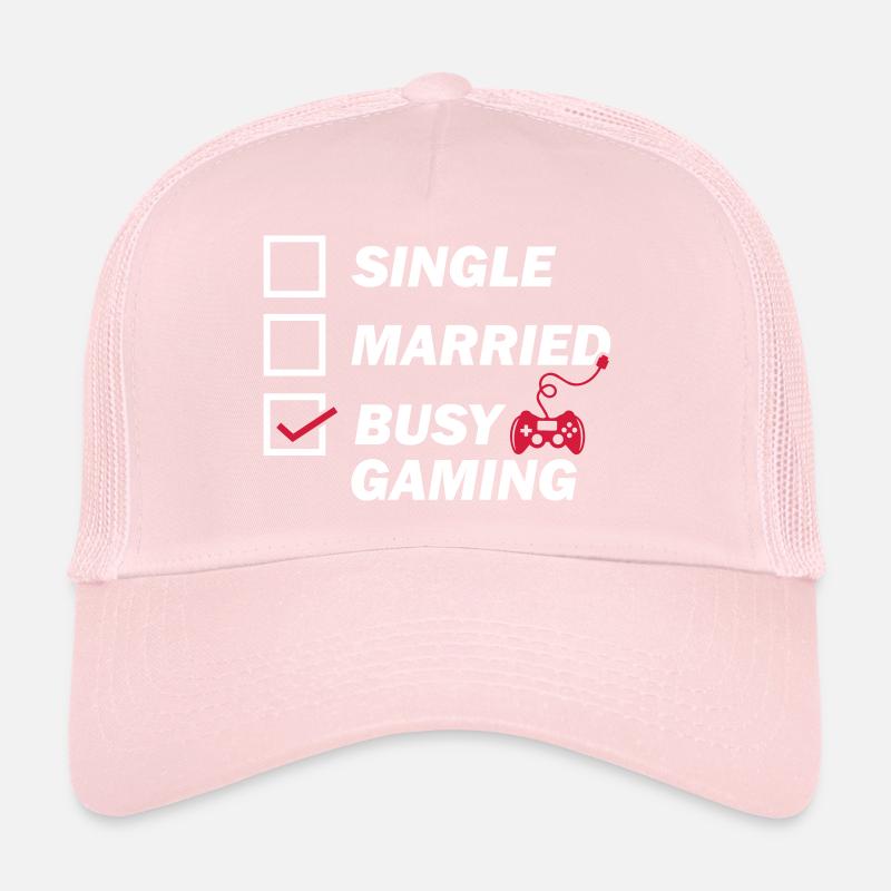 Jeu occupé Casquette trucker 