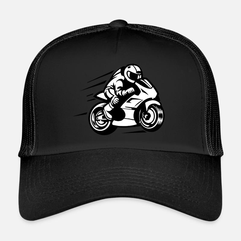 motorcycle Trucker Cap