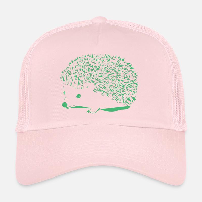 Hérisson vert Casquette trucker 
