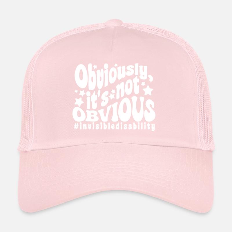Unsichtbare Behinderung Trucker Cap