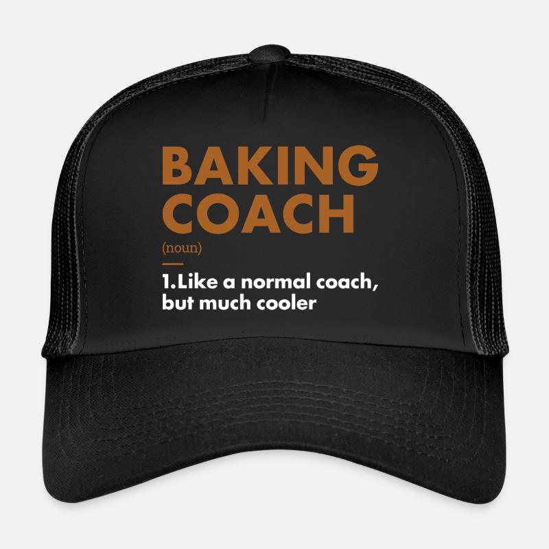 Baker Coach Definition Baking Trucker Cap