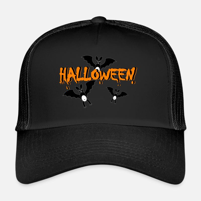 Halloween Fledermäuse Trucker Cap