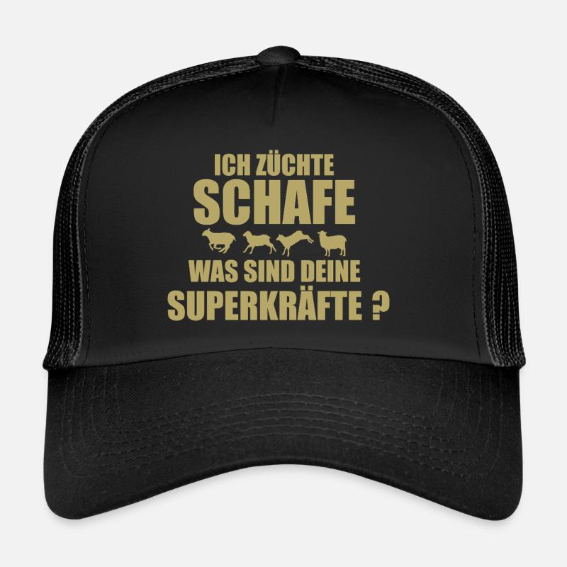 Schaf Schafe Schafzüchter Geschenk Trucker Cap