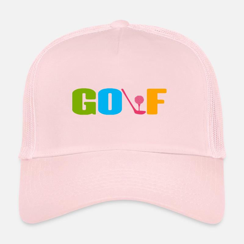 Golf Golfer Trucker Cap