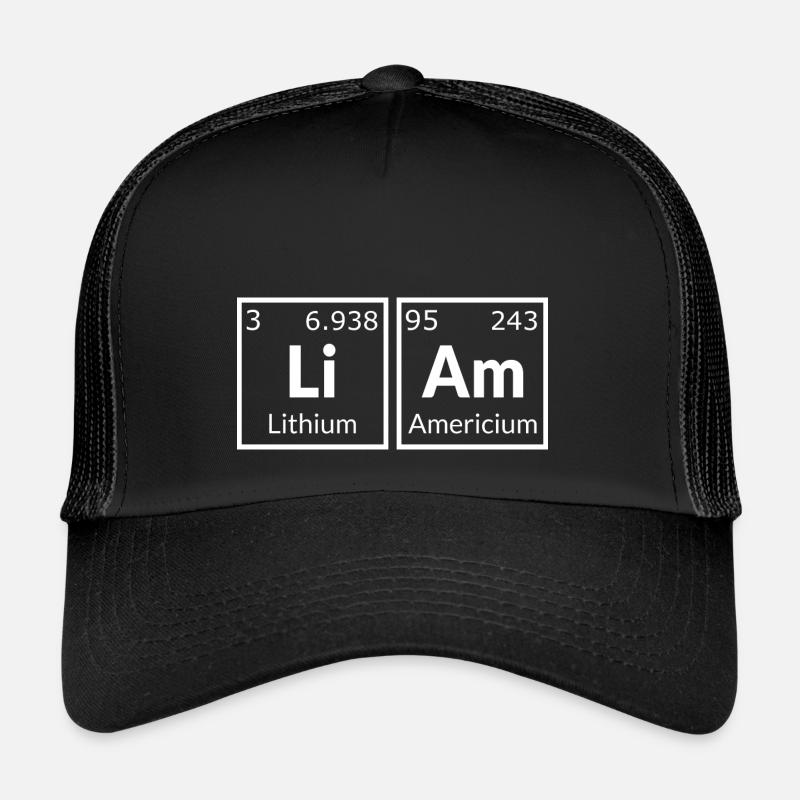 Liam black shirt Trucker Cap