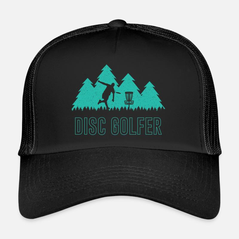 Disc Golf Players Disc Golf Disc Golf Players - Casquette trucker - noir/noir