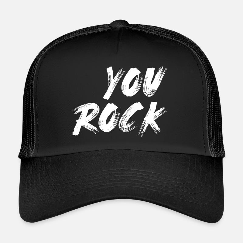 Tu assures - Casquette trucker  - noir/noir