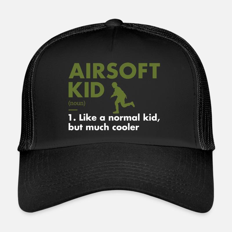 Sport Kid Definition Airsoft Trucker Cap