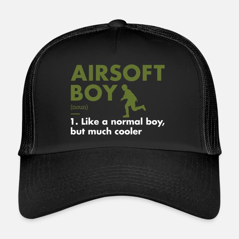 Sport Boy Definition Airsoft Trucker Cap
