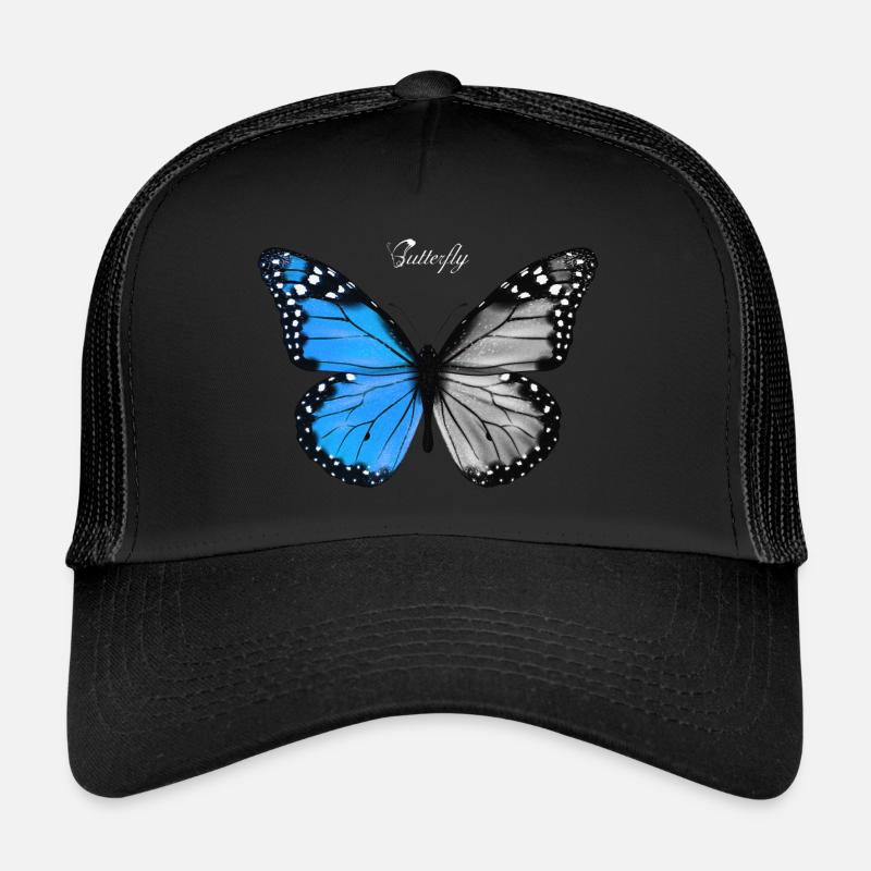 Graphique de la batterie - Casquette trucker  - noir/noir