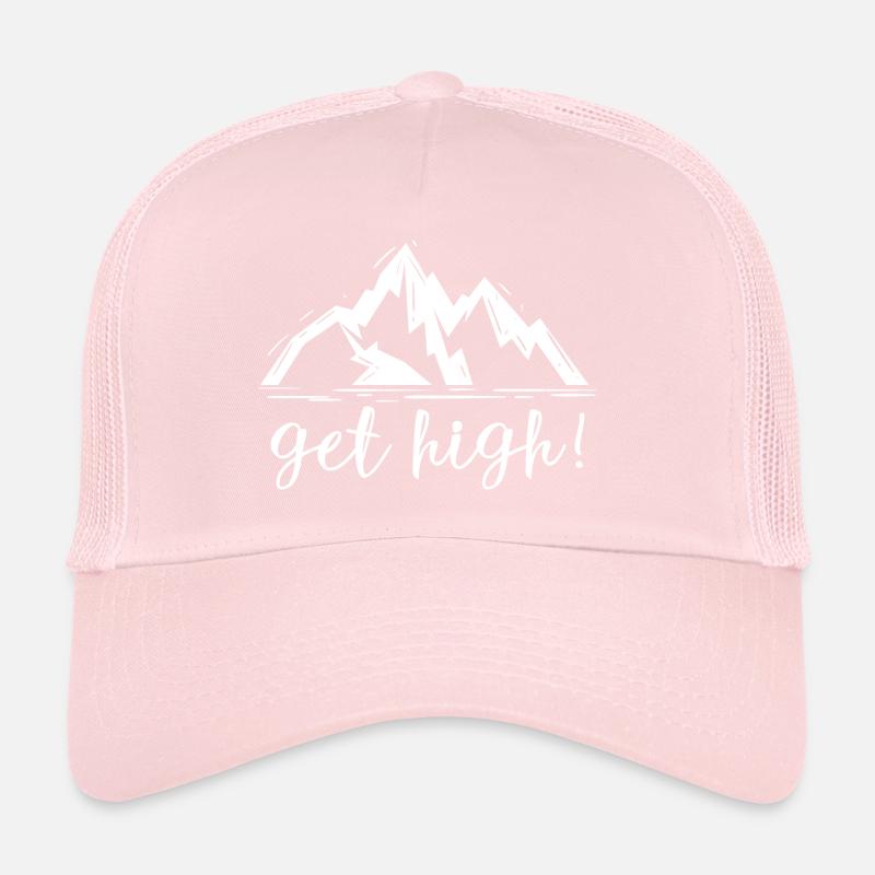Get High Trucker Cap