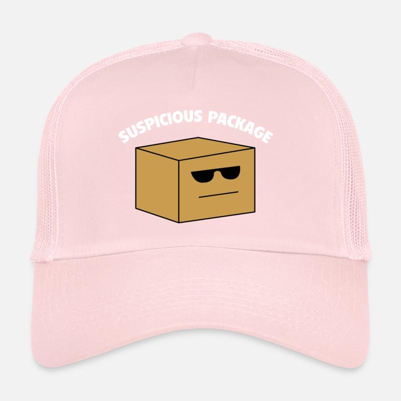 Suspicious Package Trucker Cap