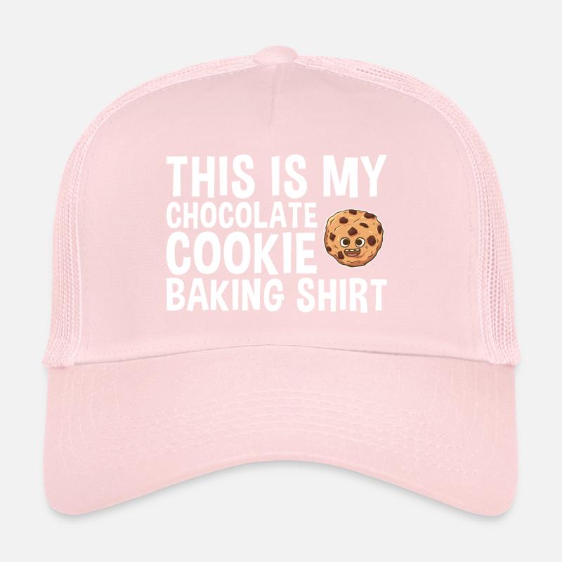 Baking Chocolate Christmas Cookie Baking Cookie Trucker Cap