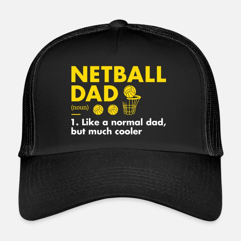 Sport Dad Définition Netball Casquette trucker 