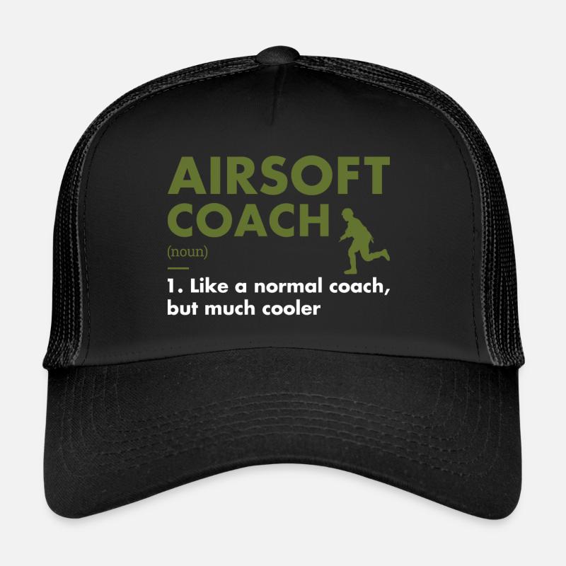 Sport Coach Definition Airsoft Trucker Cap