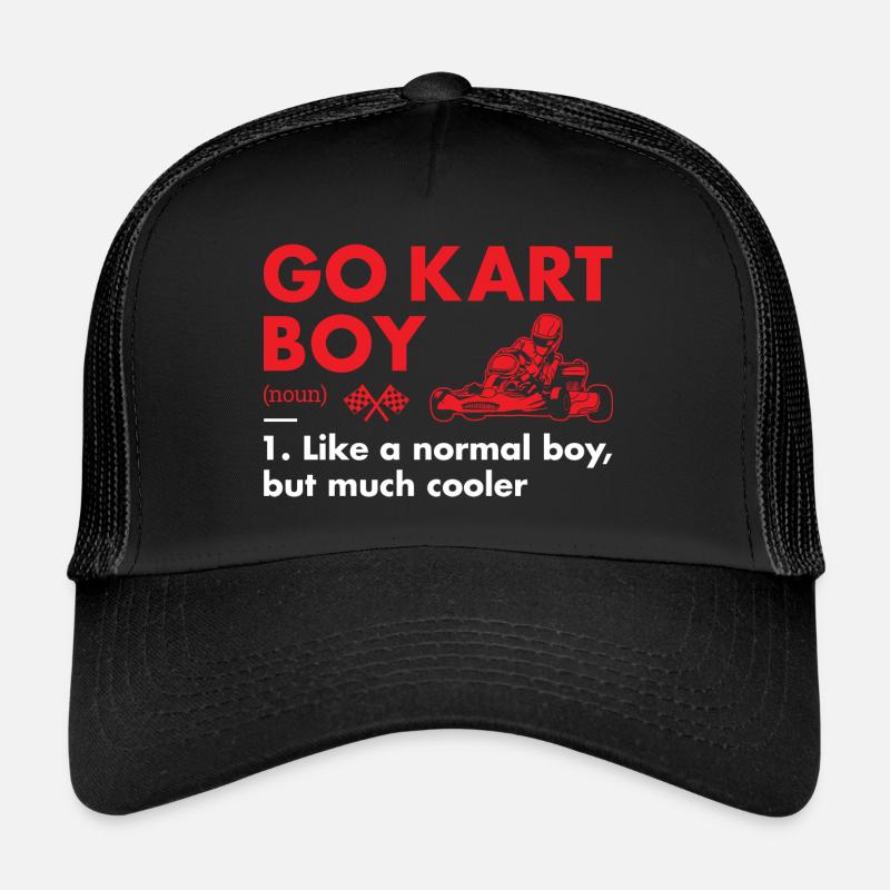 Sport Boy Définition Go Kart Casquette trucker 