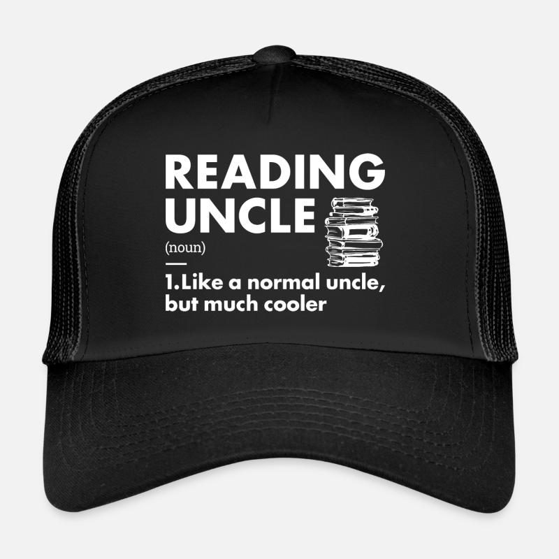 Lecteur Oncle Définition Lecture Casquette trucker 